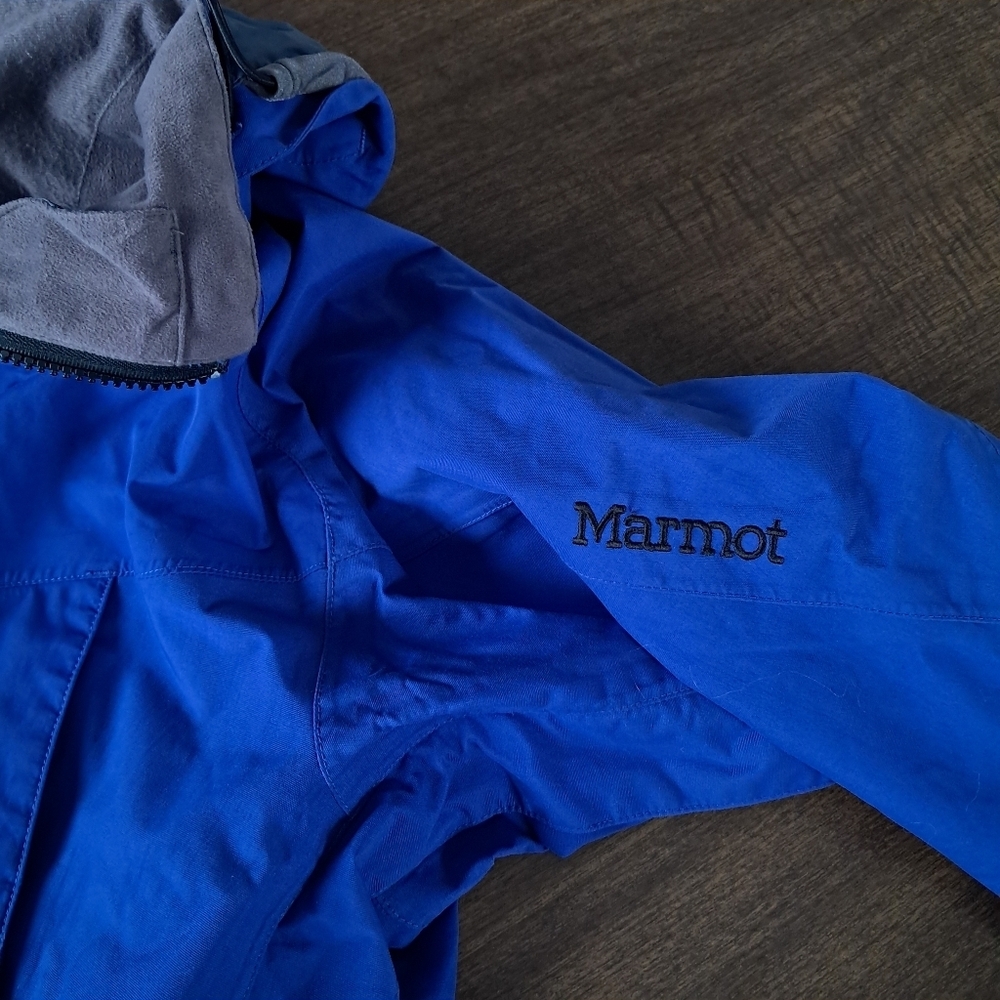 Marmot Womens Double Zipper Hooded Ski Snowboard Jacket Size Medium - Picture 8 of 12